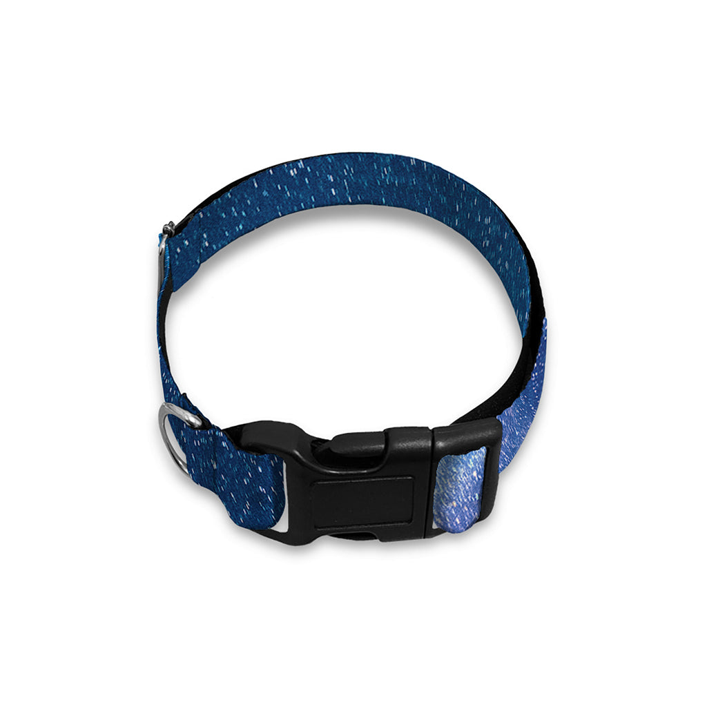 Night Sky Milky Way Print Dog Collar