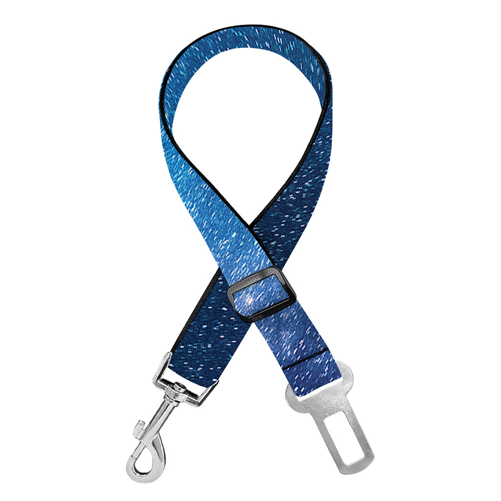 Night Sky Milky Way Print Dog Seat Belt