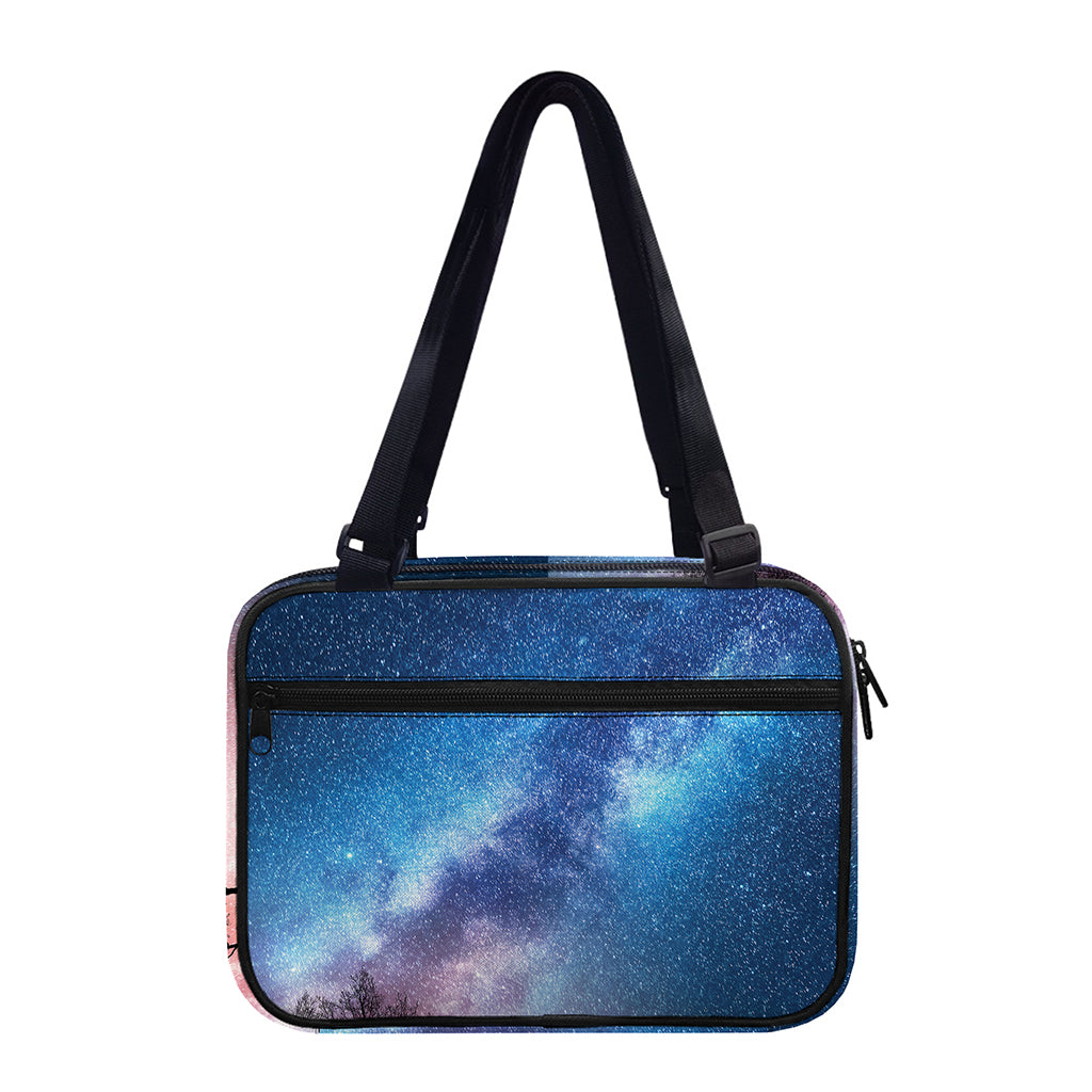Night Sky Milky Way Print Double Strap Bible Bag