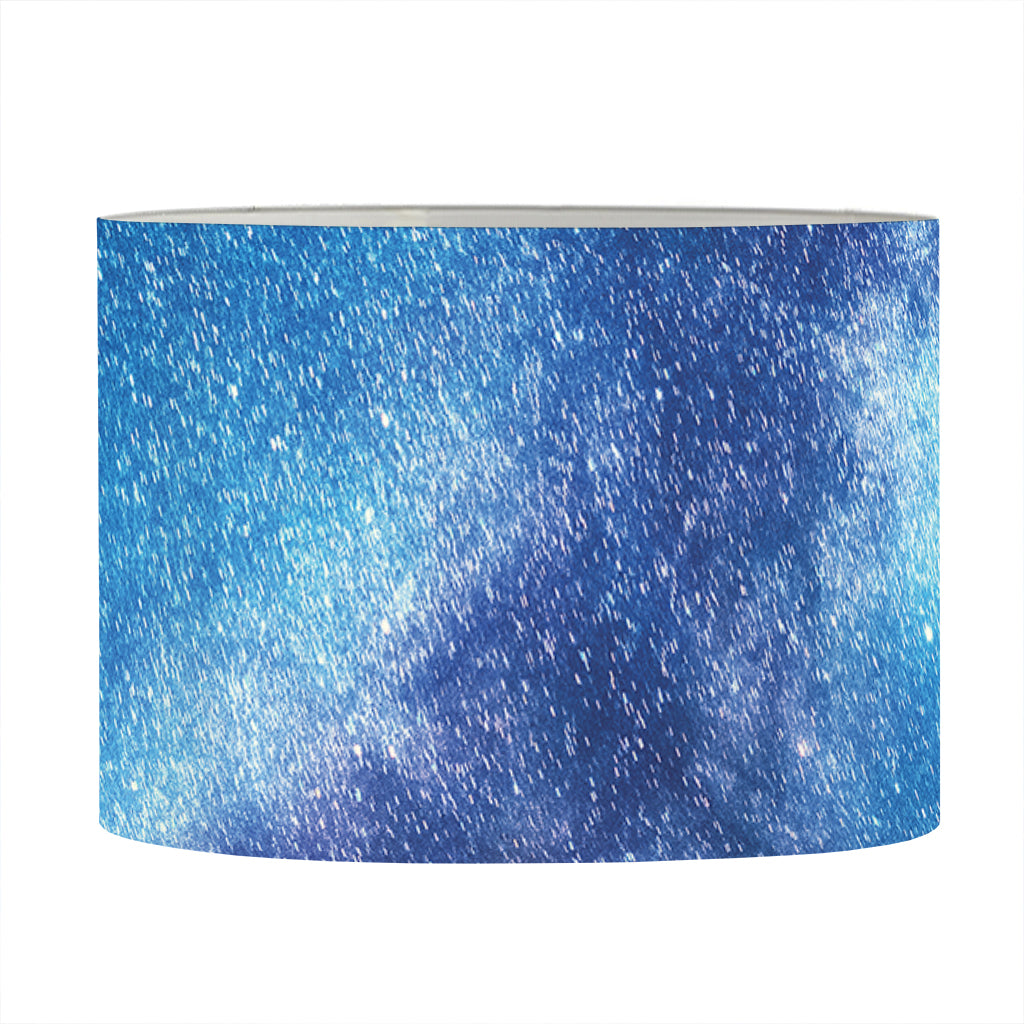 Night Sky Milky Way Print Drum Lamp Shade