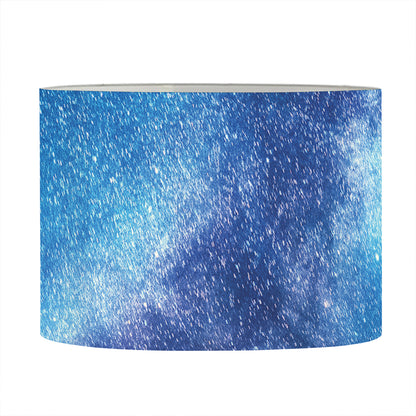 Night Sky Milky Way Print Drum Lamp Shade