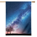 Night Sky Milky Way Print House Flag