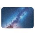 Night Sky Milky Way Print Indoor Door Mat