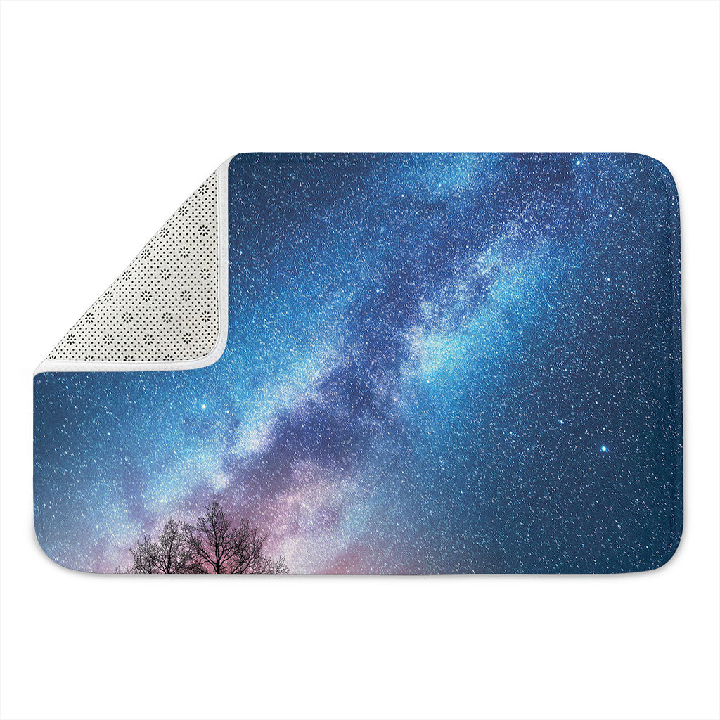 Night Sky Milky Way Print Indoor Door Mat