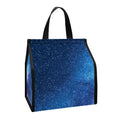 Night Sky Milky Way Print Insulated Lunch Tote