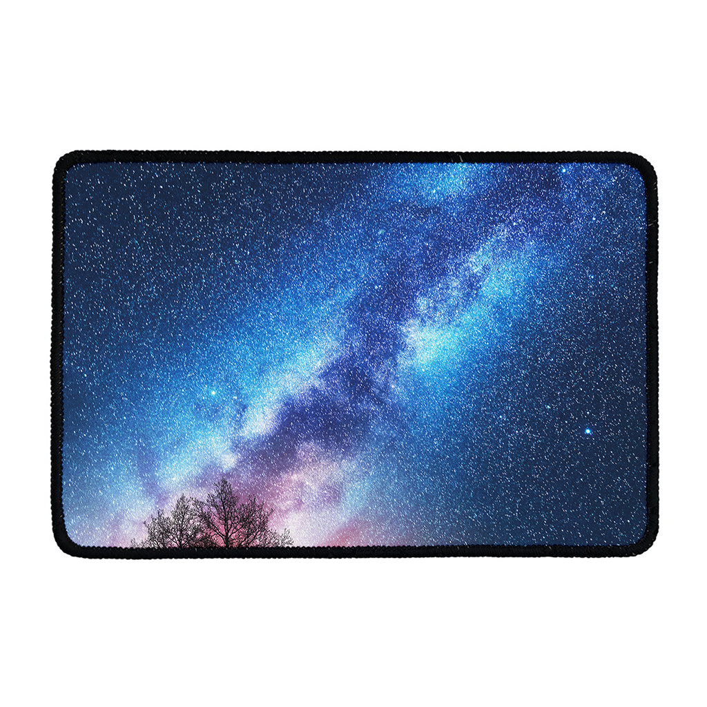 Night Sky Milky Way Print Kitchen Mat