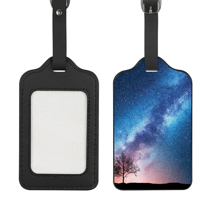 Night Sky Milky Way Print Luggage Tag