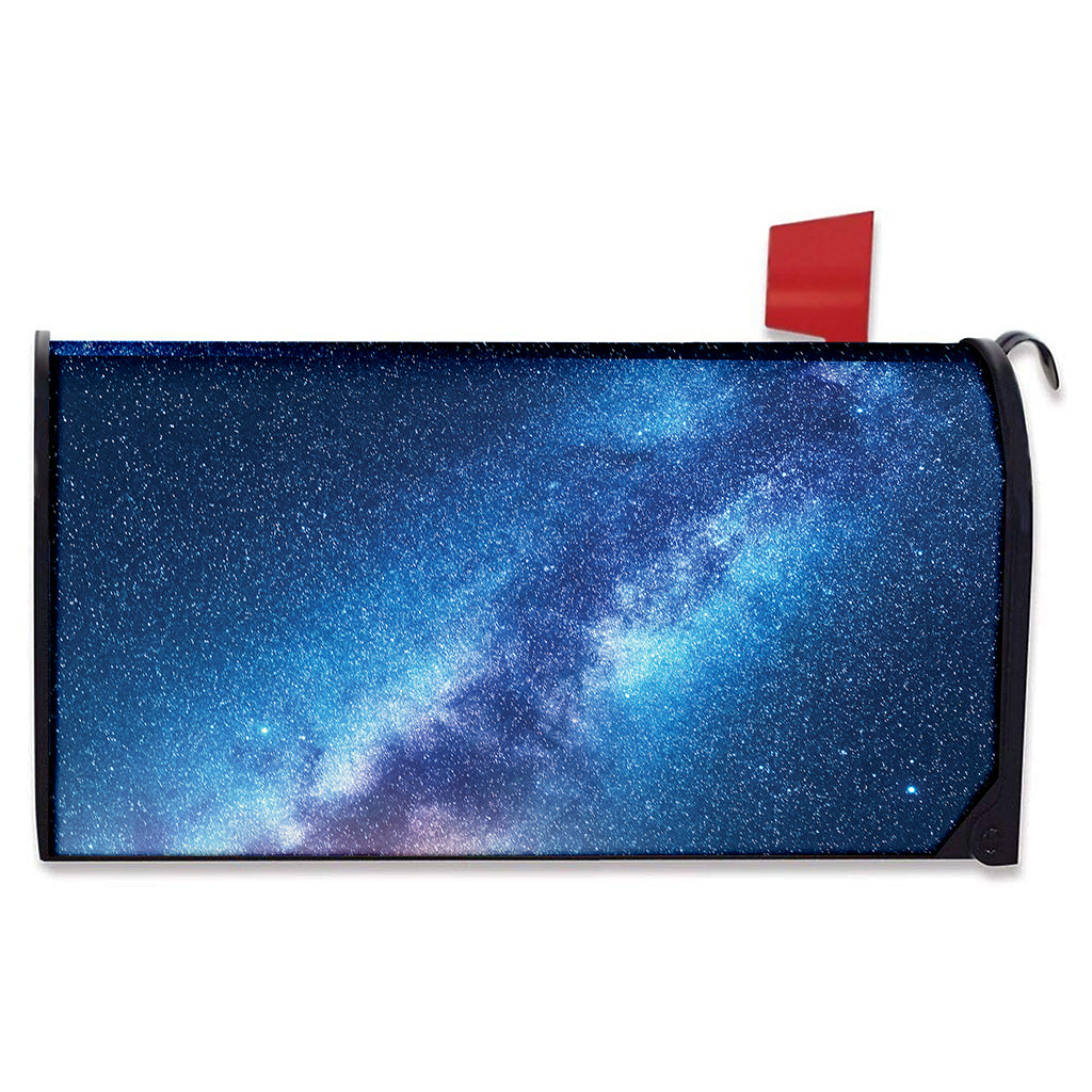 Night Sky Milky Way Print Mailbox Cover
