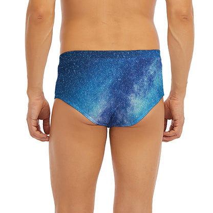 Night Sky Milky Way Print Men's Briefs