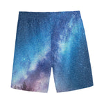 Night Sky Milky Way Print Men's Sports Shorts