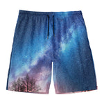 Night Sky Milky Way Print Men's Swim Trunks