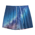 Night Sky Milky Way Print Mesh Shorts
