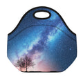 Night Sky Milky Way Print Neoprene Lunch Bag
