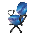 Night Sky Milky Way Print Office Chair Cover