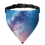 Night Sky Milky Way Print Over The Collar Dog Bandana