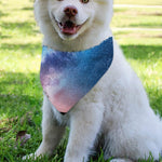 Night Sky Milky Way Print Over The Collar Dog Bandana