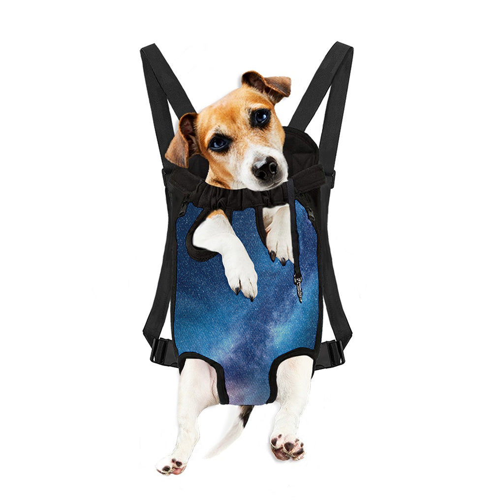 Night Sky Milky Way Print Pet Carrier Backpack