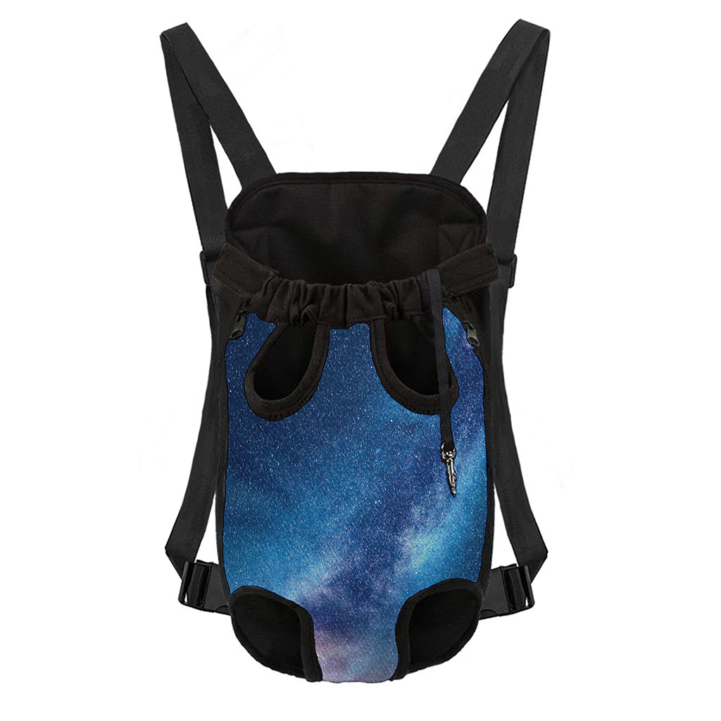 Night Sky Milky Way Print Pet Carrier Backpack