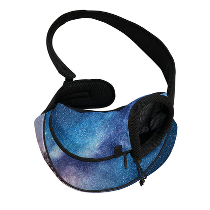 Night Sky Milky Way Print Pet Sling Carrier