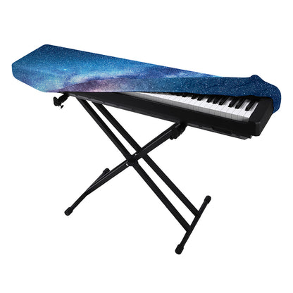 Night Sky Milky Way Print Piano Keyboard Cover