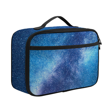 Night Sky Milky Way Print Portable Lunch Bag