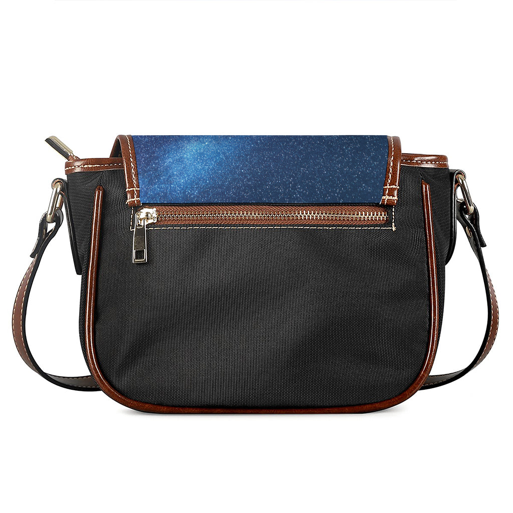 Night Sky Milky Way Print Saddle Bag