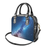 Night Sky Milky Way Print Shoulder Handbag