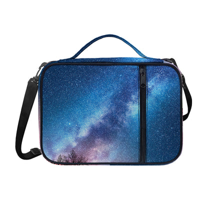 Night Sky Milky Way Print Shoulder Strap Bible Bag