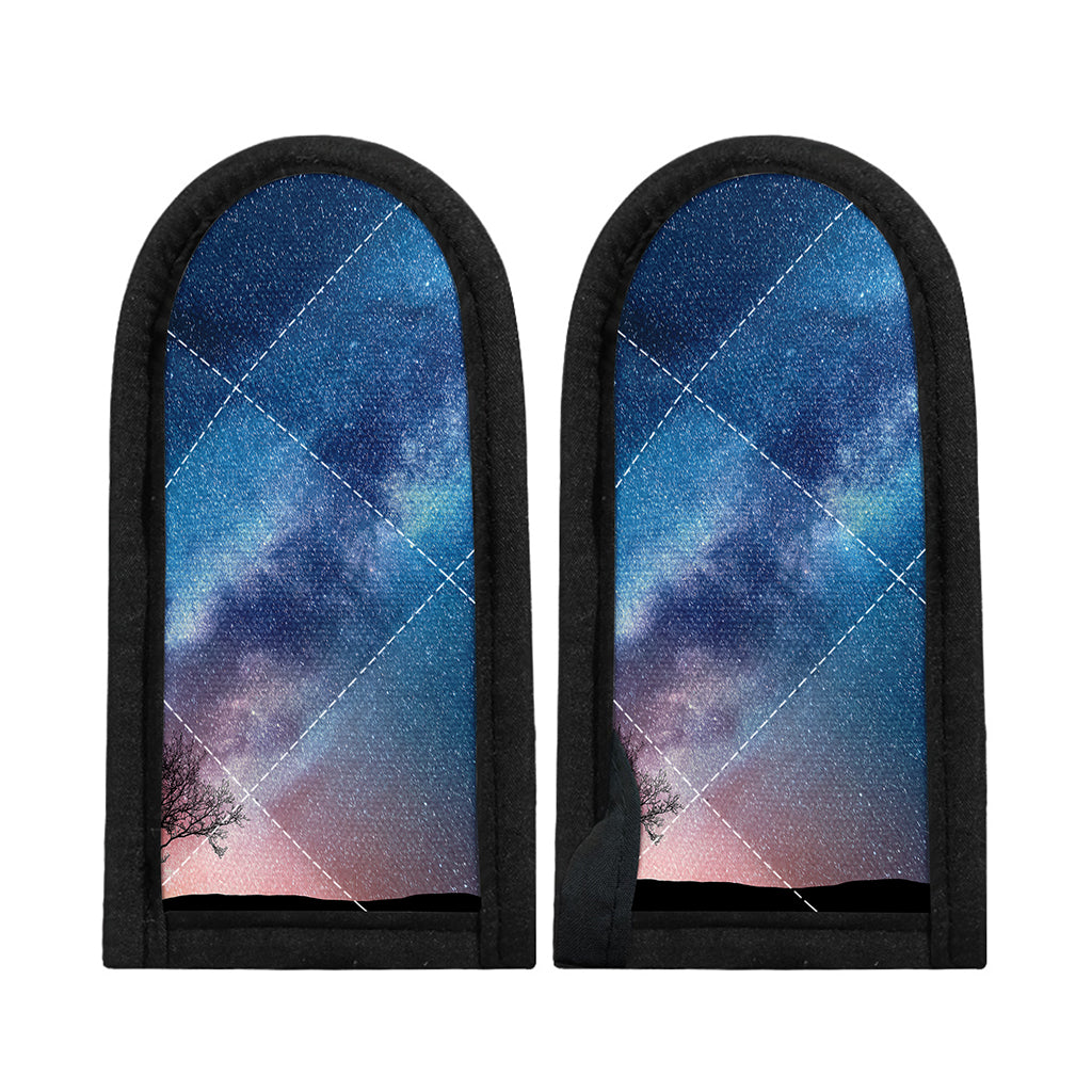 Night Sky Milky Way Print Skillet Handle Cover
