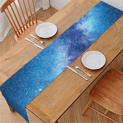 Night Sky Milky Way Print Table Runner