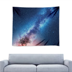Night Sky Milky Way Print Tapestry