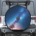 Night Sky Milky Way Print Tire Cover With Camera Hole