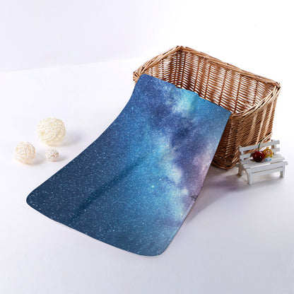 Night Sky Milky Way Print Towel