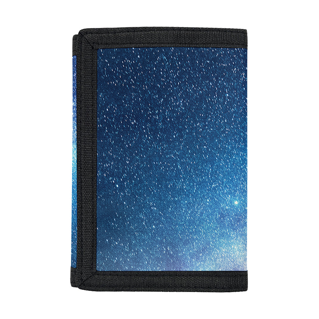 Night Sky Milky Way Print Trifold Wallet