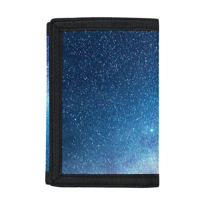 Night Sky Milky Way Print Trifold Wallet