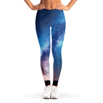 Night Sky Milky Way Print Women's Leggings