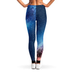 Night Sky Milky Way Print Women's Leggings
