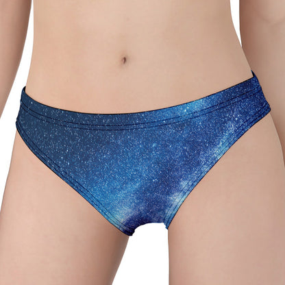 Night Sky Milky Way Print Women's Panties