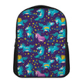 Night Star Unicorn Pattern Print Casual Backpack