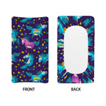 Night Star Unicorn Pattern Print Changing Pad Cover