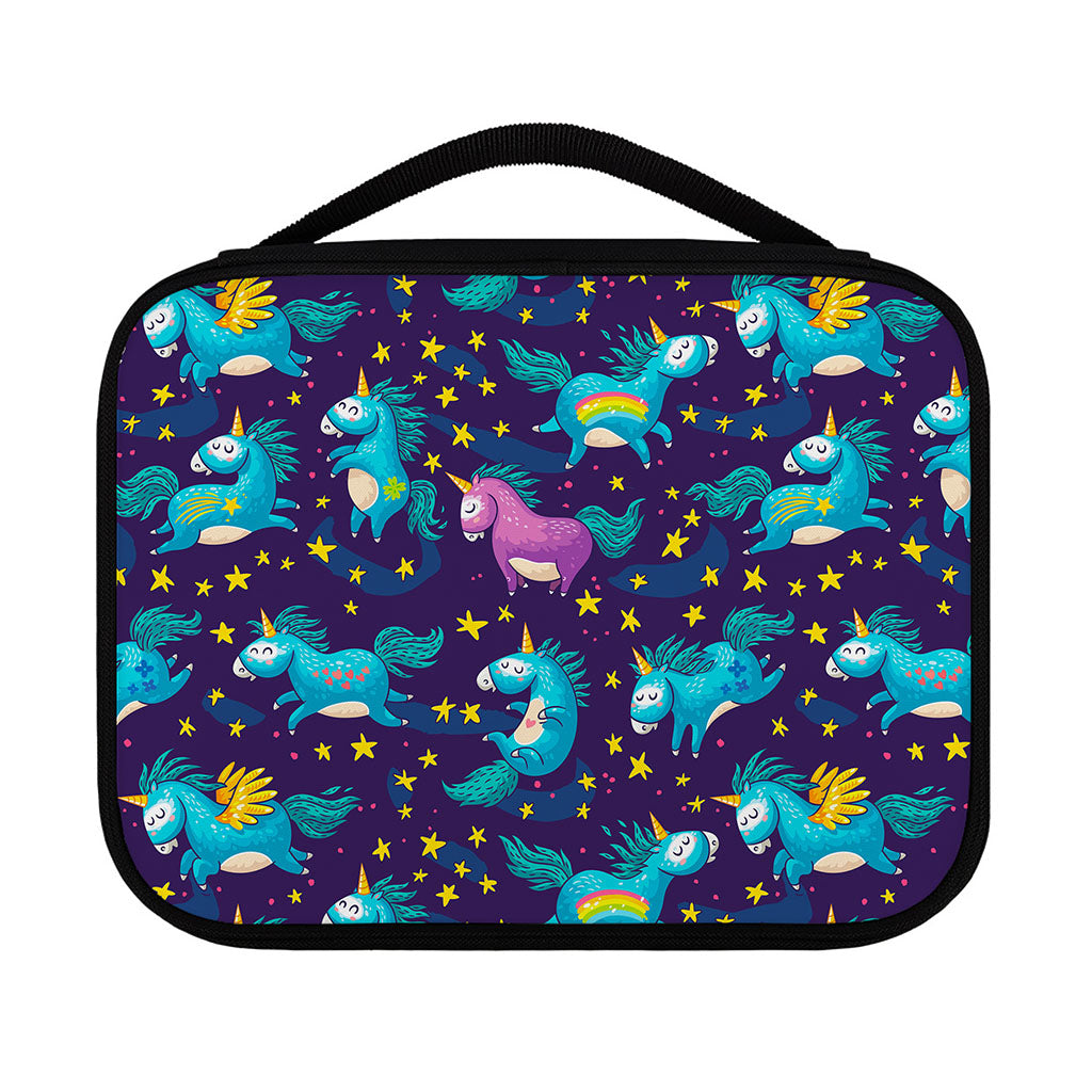 Night Star Unicorn Pattern Print Classic Bible Case