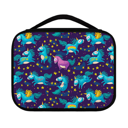Night Star Unicorn Pattern Print Classic Bible Case