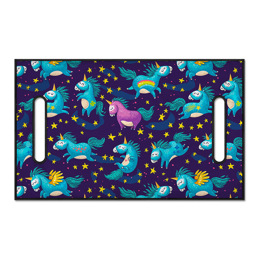 Night Star Unicorn Pattern Print Golf Cart Seat Cover