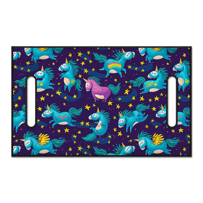 Night Star Unicorn Pattern Print Golf Cart Seat Cover