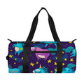 Night Star Unicorn Pattern Print Gym Bag