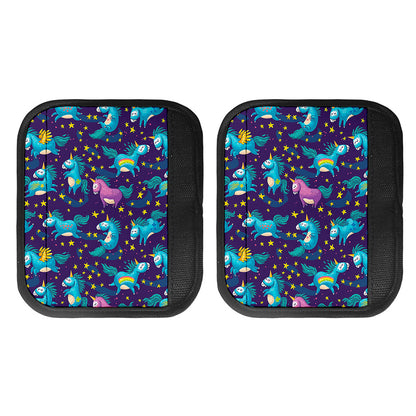 Night Star Unicorn Pattern Print Handle Covers