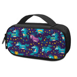 Night Star Unicorn Pattern Print Insulin Cooler Travel Case