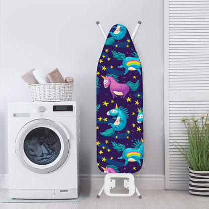 Night Star Unicorn Pattern Print Ironing Board Cover