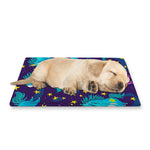 Night Star Unicorn Pattern Print Pet Cooling Mat Cover