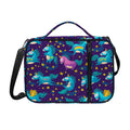 Night Star Unicorn Pattern Print Shoulder Strap Bible Bag